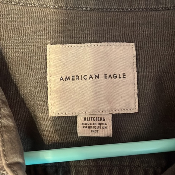 American Eagle long sleeve button down - Picture 2 of 2